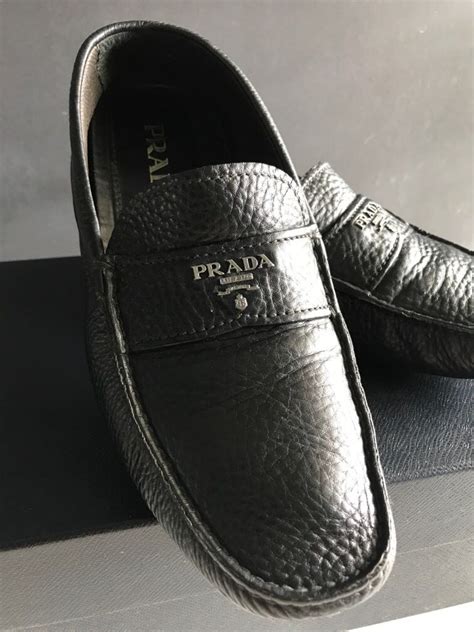 prada shoes 2d2170|Prada Men's 2D2170 E1D F0008 Leather Loafers .